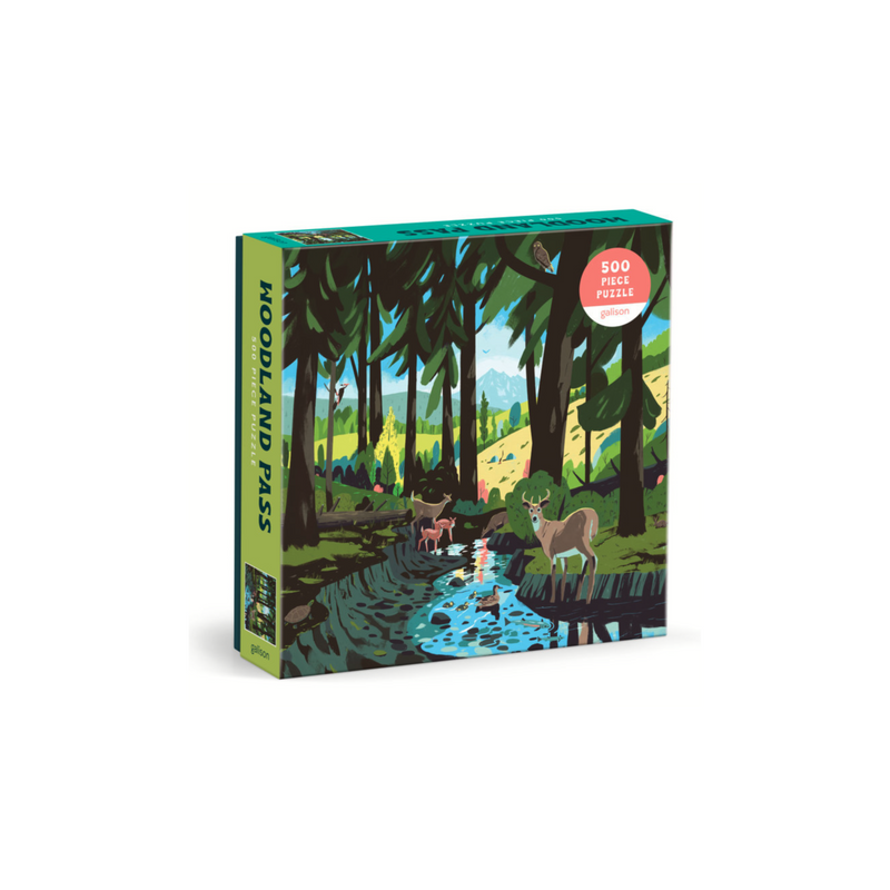 Galison: Woodland Pass 500 Piece Puzzle