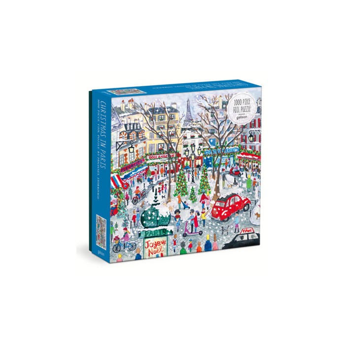 Michael Storrings Christmas in Paris 1000 Piece Foil Puzzle