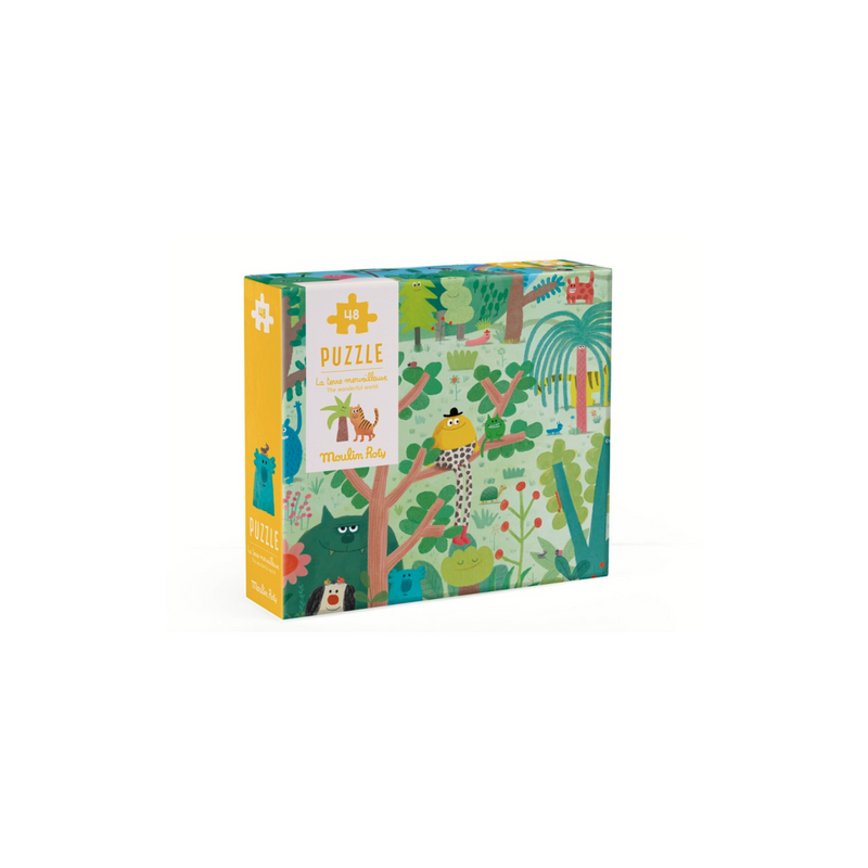 Moulin Roty Schmouks - Wonderful World Puzzle 48pcs