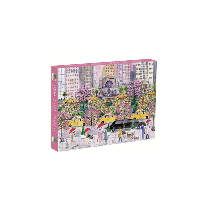 Galison: Michael Storrings Spring on Park Avenue 1000 Piece Puzzle