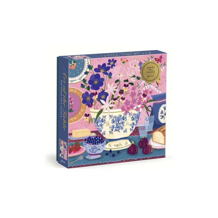 Galison: Joy Laforme Art of the Table 500 Piece Foil Puzzle