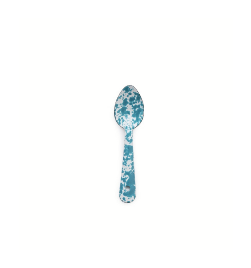 Crow Canyon Splatter Enamelware Small Spoon