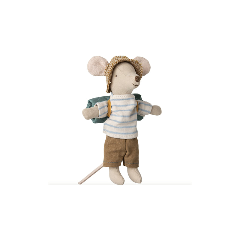 Maileg Hiker Mouse, Big brother - Stripes