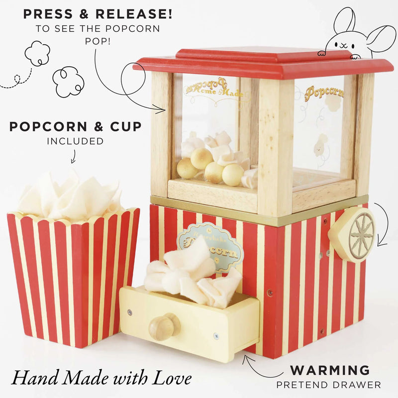 Le Toy Van Popcorn Machine