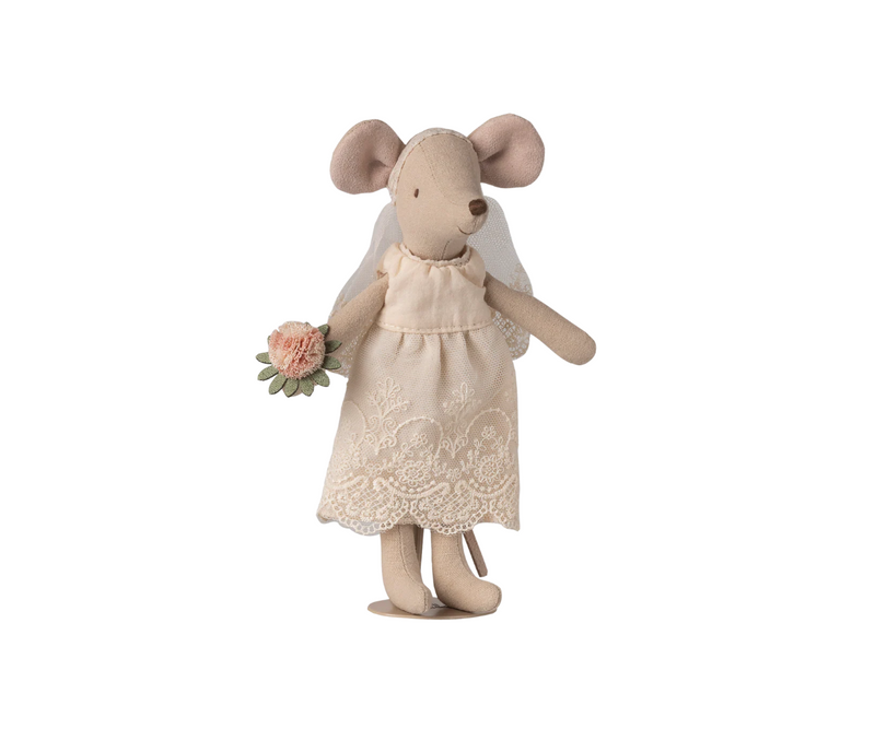 Maileg Wedding mice couple in box, Mum and dad
