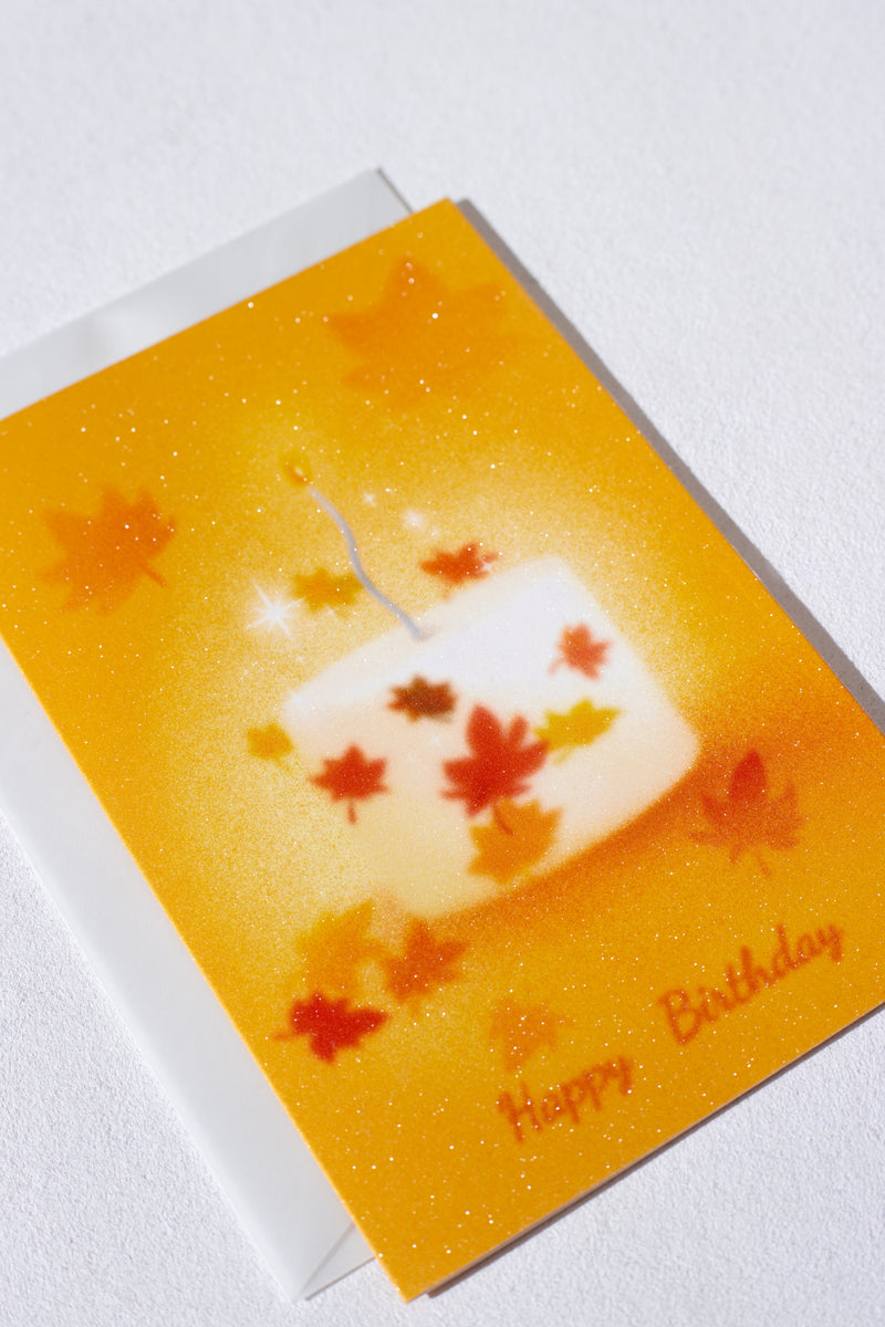 Birthday Card: The Golden Wish