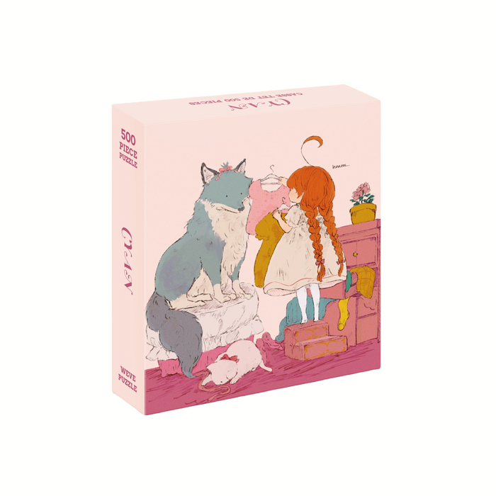 WEVE Puzzle: Cyan - 500 Piece Puzzle