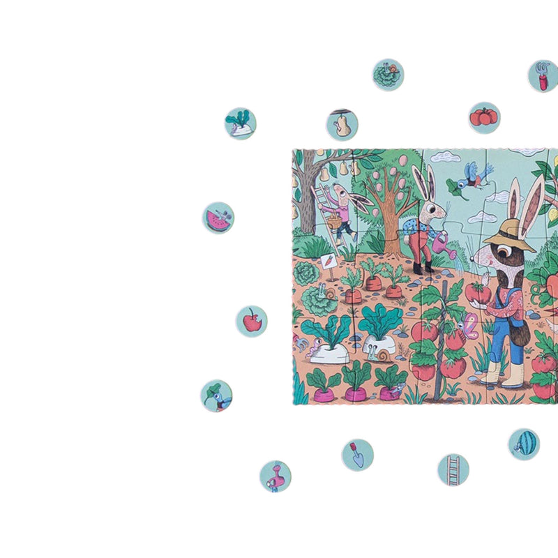 Londji Rabbit's Garden Puzzle