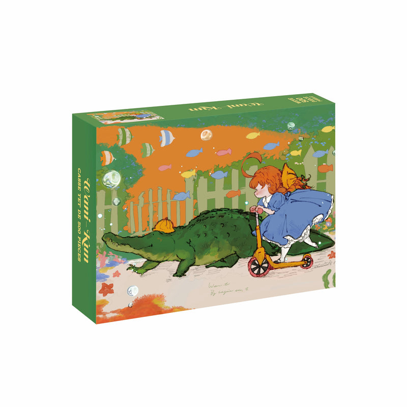 WEVE Puzzle: Wani-Kun - 500 Piece Puzzle