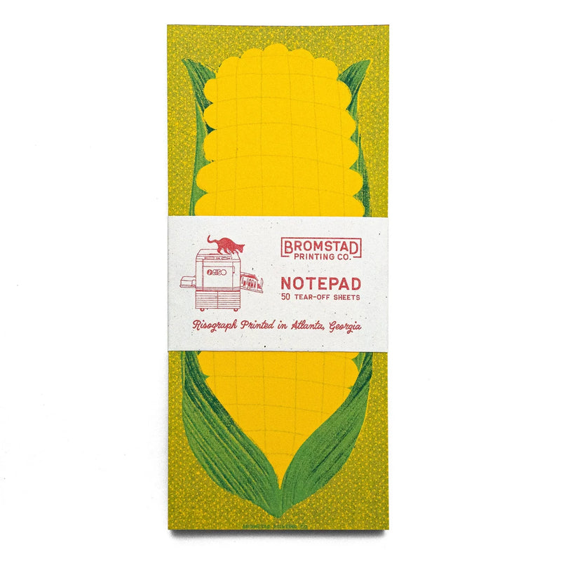 Bromstad Printing Co. Corn - Risograph Notepad