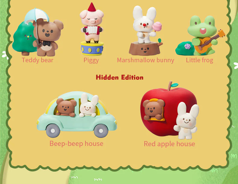 F.UN x Molinta - Apple Village Collectible Series Blind Box Toy