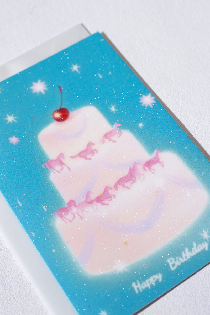 Birthday Card: The Sweet Carousel