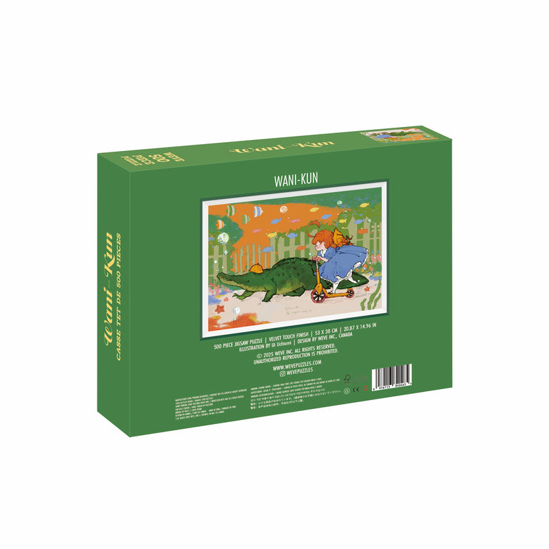WEVE Puzzle: Wani-Kun - 500 Piece Puzzle