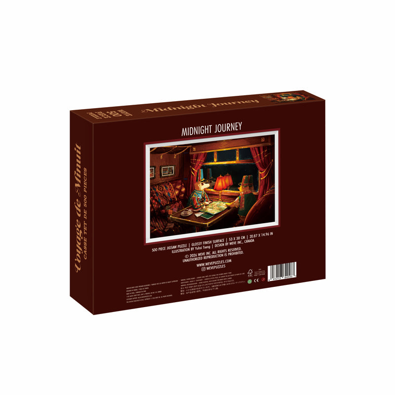WEVE Puzzle: Midnight Journey - 500 Piece Puzzle