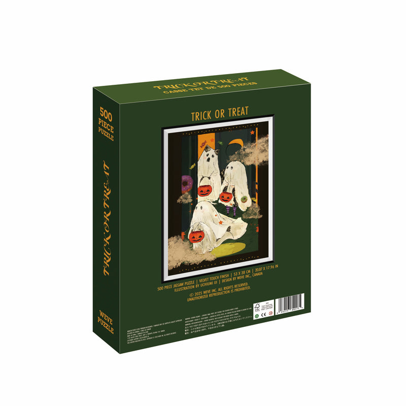WEVE Puzzle: Trick or Treat - 500 Piece Puzzle