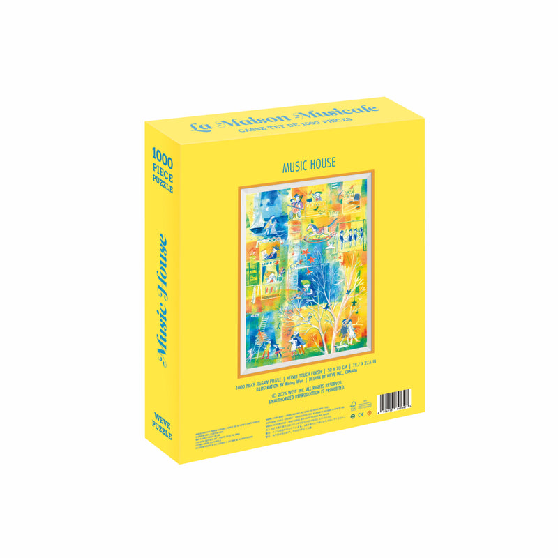 WEVE Puzzle: Music House - 1000 Piece Puzzle