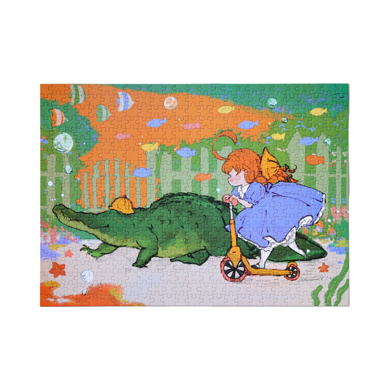 WEVE Puzzle: Wani-Kun - 500 Piece Puzzle