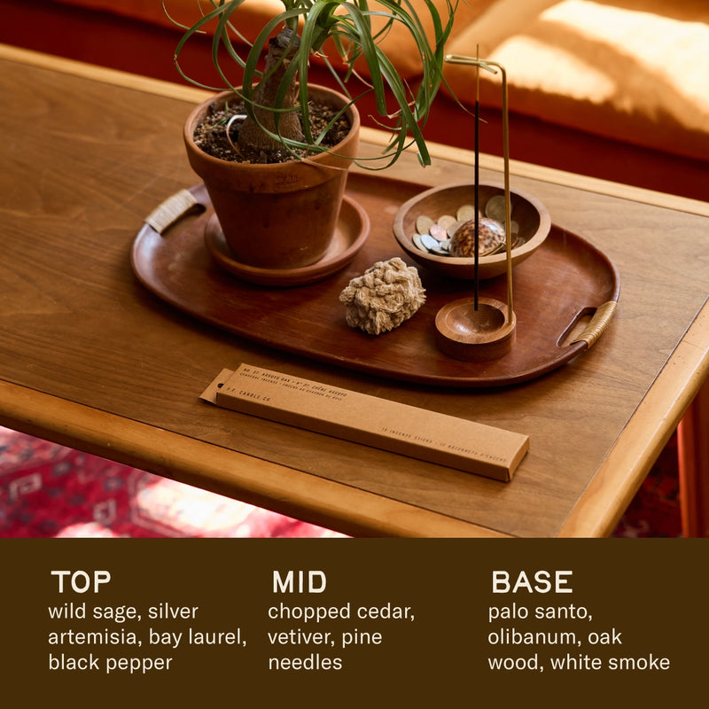 P.F. CANDLE CO. Incense Sticks No.37: Arroyo Oak