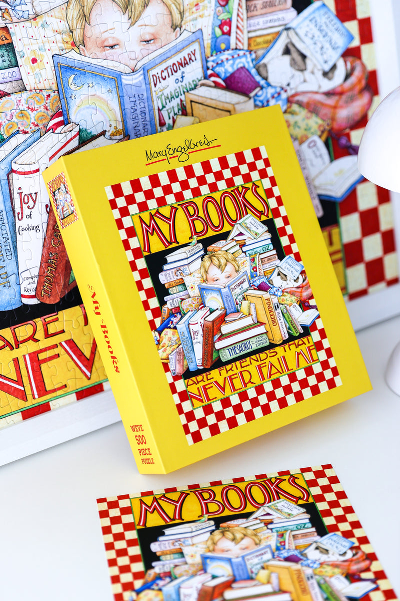 WEVE Puzzle: My Books - 500 Piece Puzzle