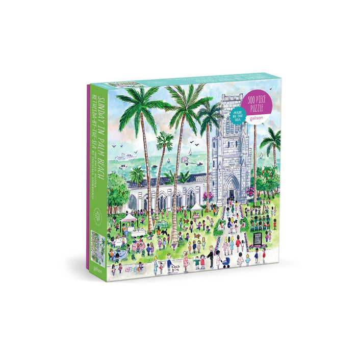 Galison: Sunday in Palm Beach Bethesda by the Sea - 500 Pieces