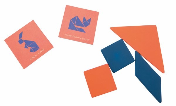 Moulin Roty Petites Merveilles - Pocket Tangram