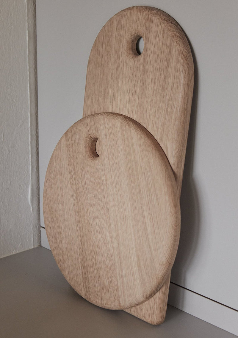 Yumi Cutting Board-Round (Nature)