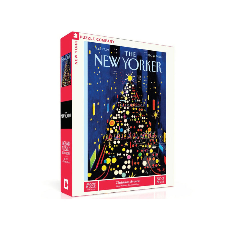 New York Puzzle - Christmas Avenue 500 Piece Puzzle