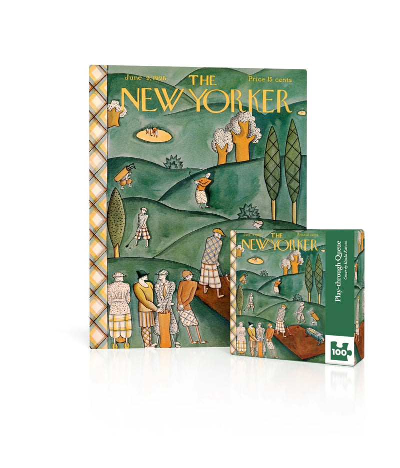 New York Puzzle - Play-through Queue Mini 100 Piece Puzzle