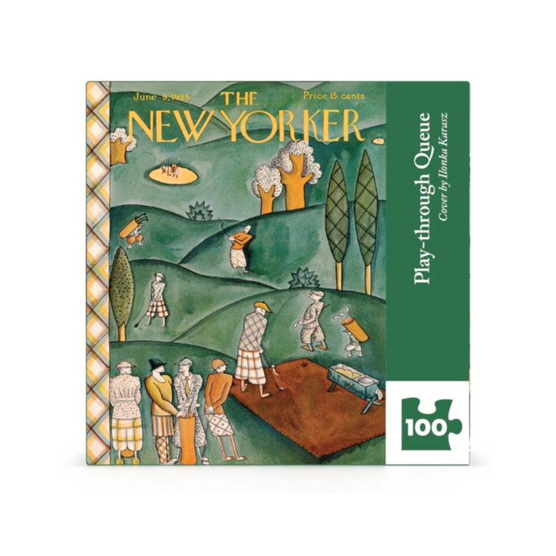 New York Puzzle - Play-through Queue Mini 100 Piece Puzzle