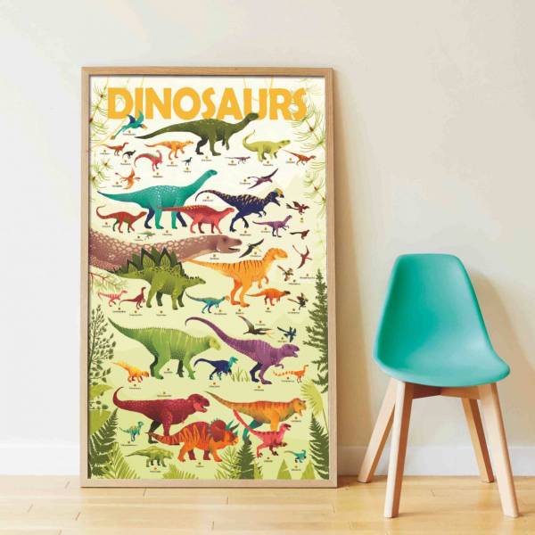 Poppik Discovery Poster Dinosaurs