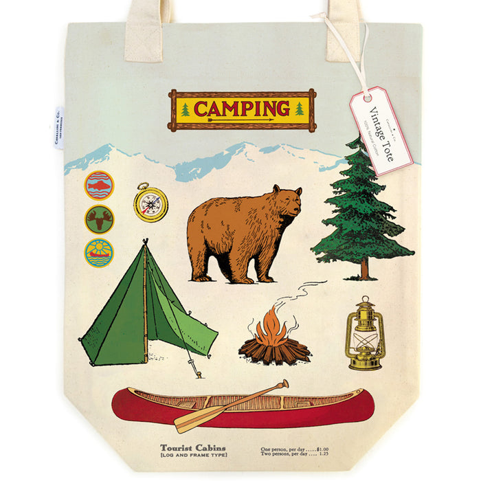 Cavallini & Co. Camping Tote Bag