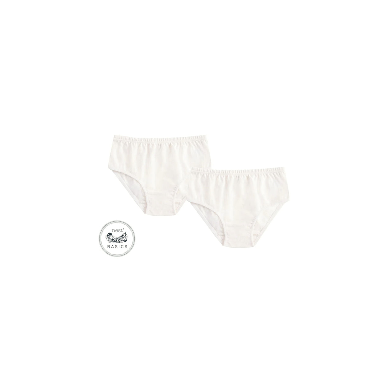 Girls Boy Short Underwear (Bamboo, 2 Pack) - Serengeti – Nest Designs