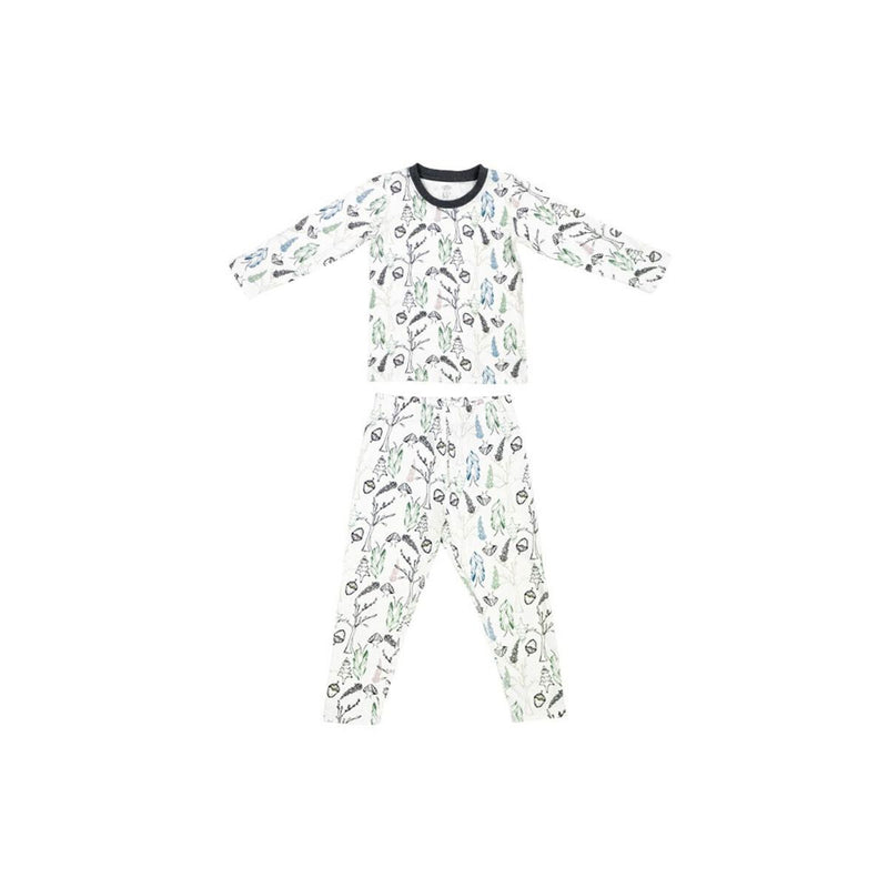 Organic Cotton Two-Piece PJ Set - Fresh Forest