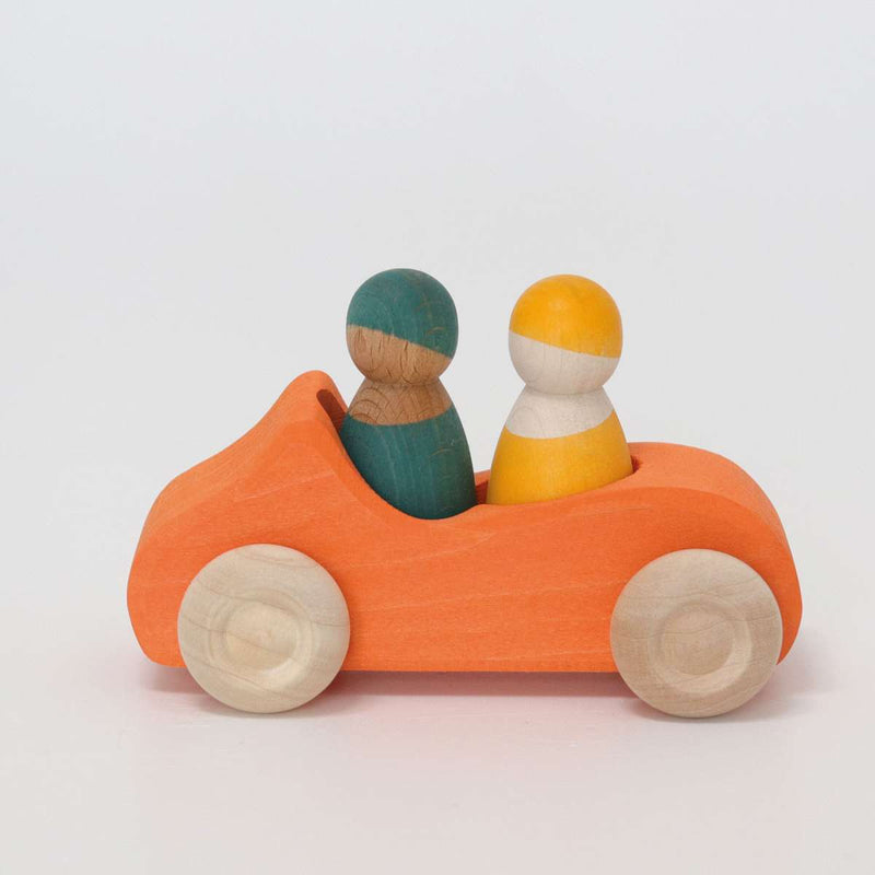 Grimm's Large Convertible Orange Car