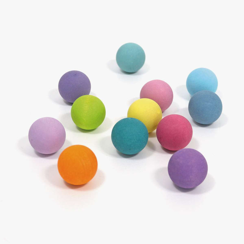 Grimm's Small Pastel Balls (12pcs)