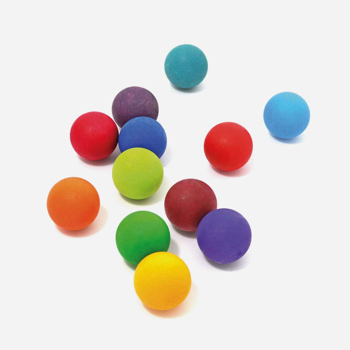 Small Rainbow Balls 12pcs