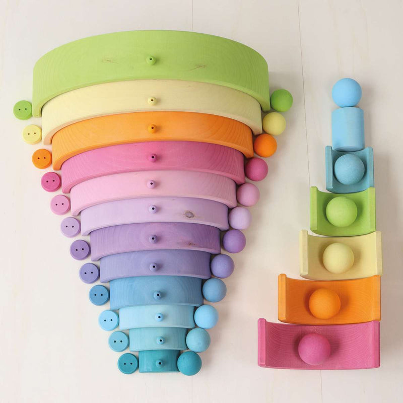 Grimm's Small Pastel Balls (12pcs)