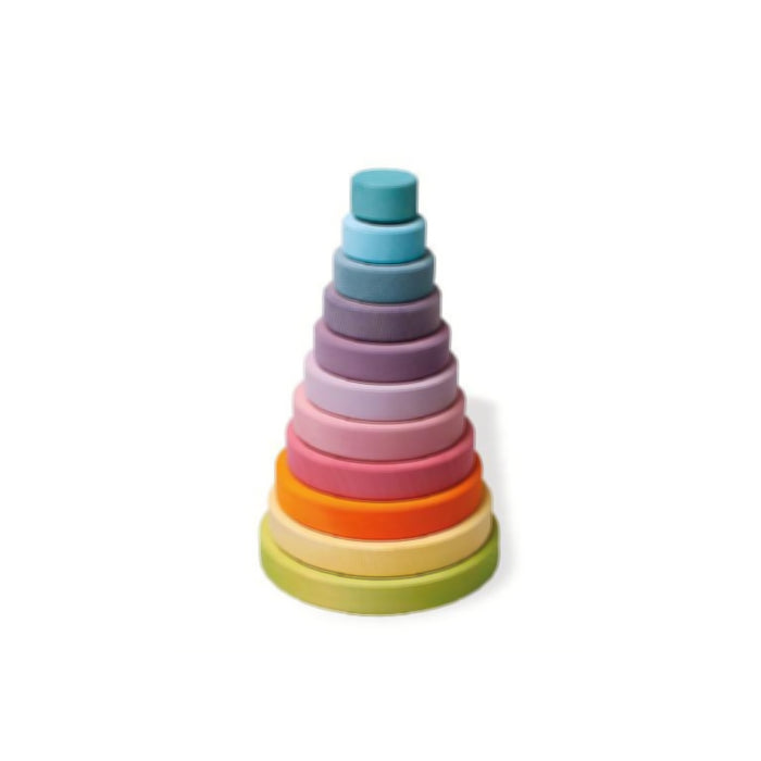 Stacking Pastel Conical Tower