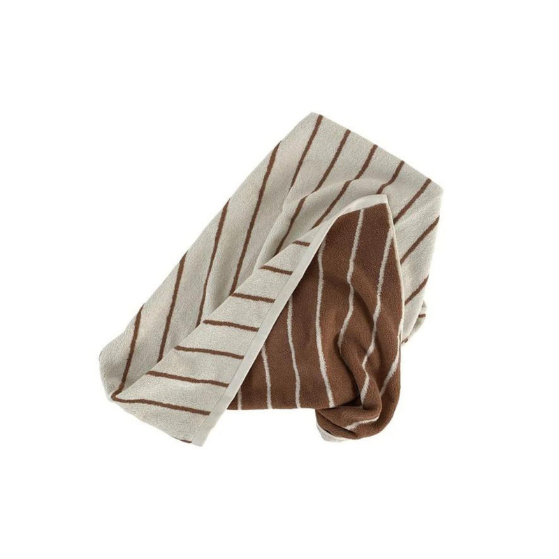 Raita Towel - Cloud / Caramel