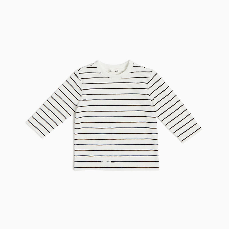 Striped Long-Sleeve Baby T-Shirt