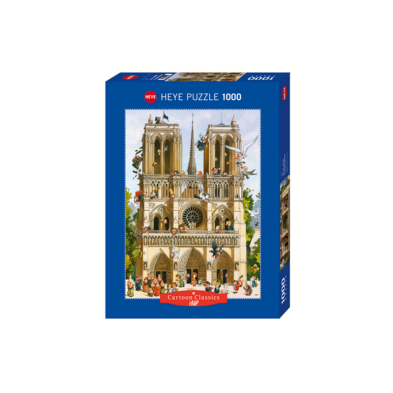 Heye Cartoon Classics, Vive Notre Dame!, 1000 Pieces