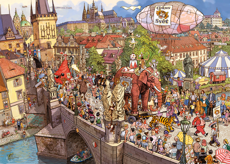 Heye Göbel & Knorr, Street Parade, 2000 Pieces