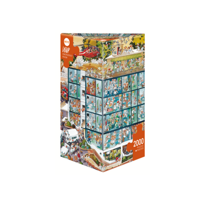 Cartoon im Dreieck, Emergency Room, 2000pcs