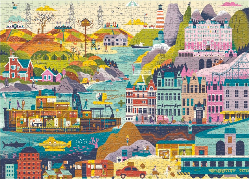 Heye Movie Masters, Wes Anderson Films, 1000 Pieces