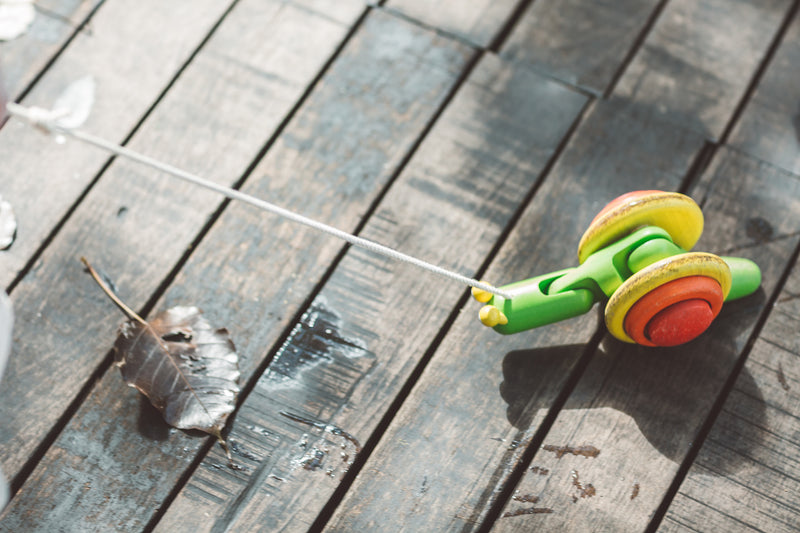 Plantoys Pull-Along Snail