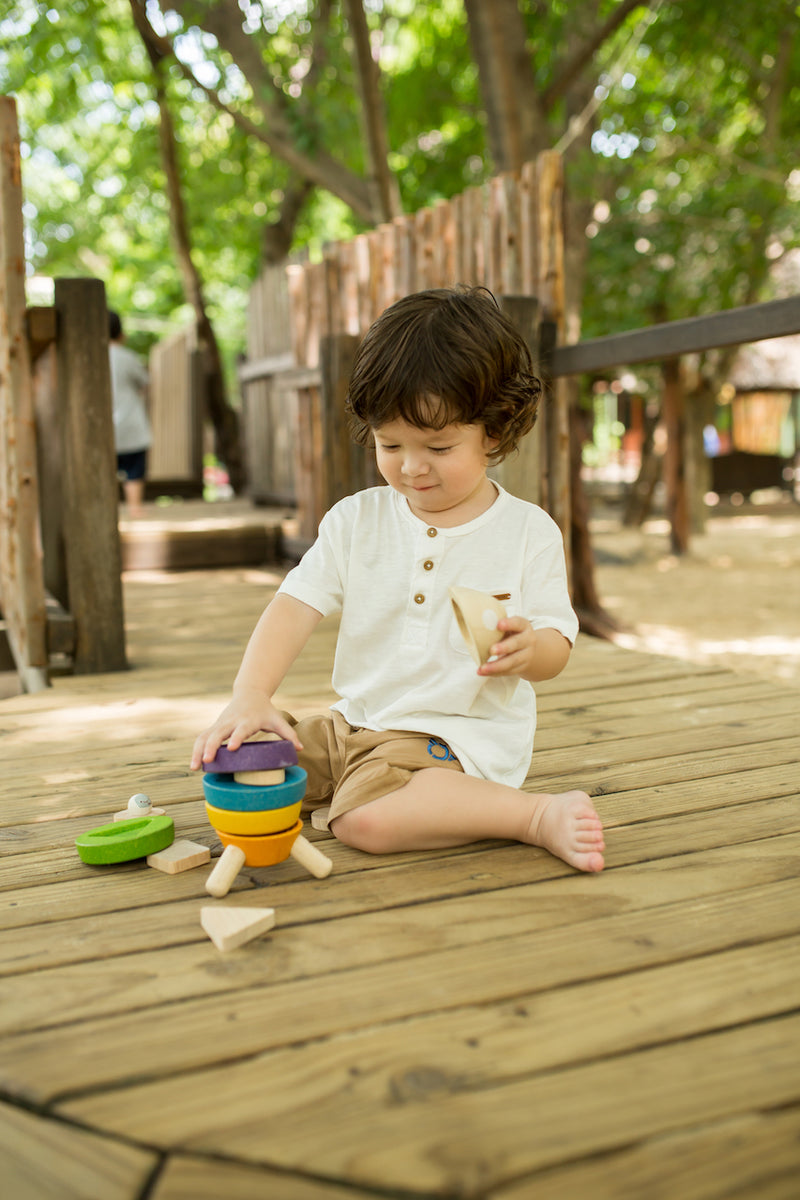 Plantoys Stacking Rocket