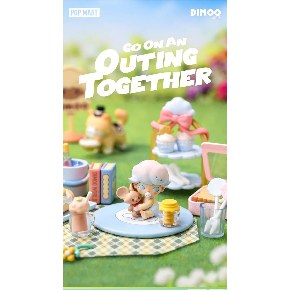 POP MART - Dimoo Go On An Outing Together Blind Box Series | weve