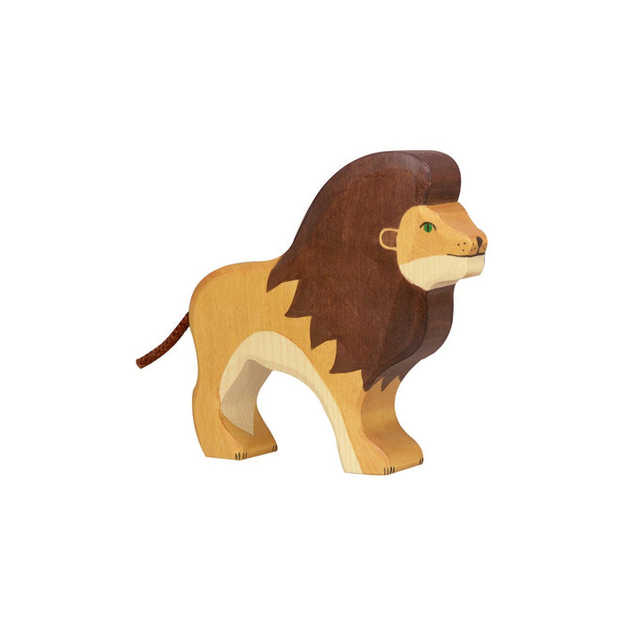 Holztiger Lion