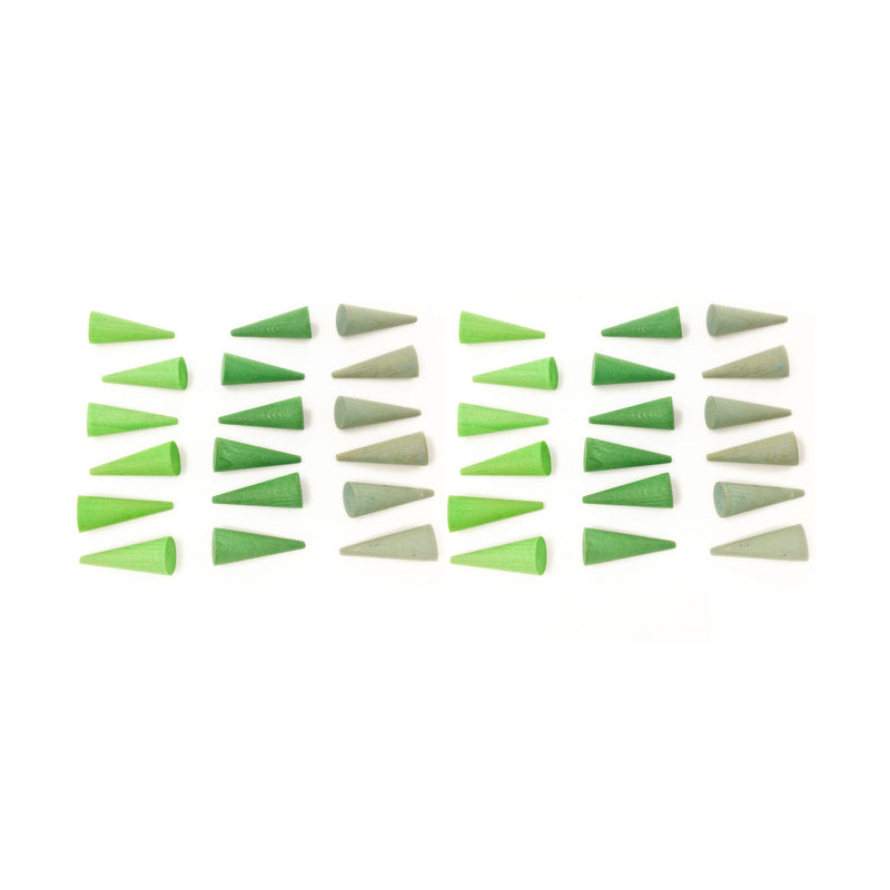Grapat Mandala Green Cone (36pcs)