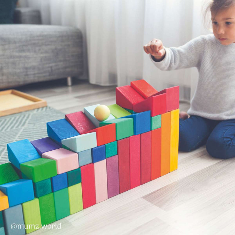 Grimm's Building Set Sloping Blocks